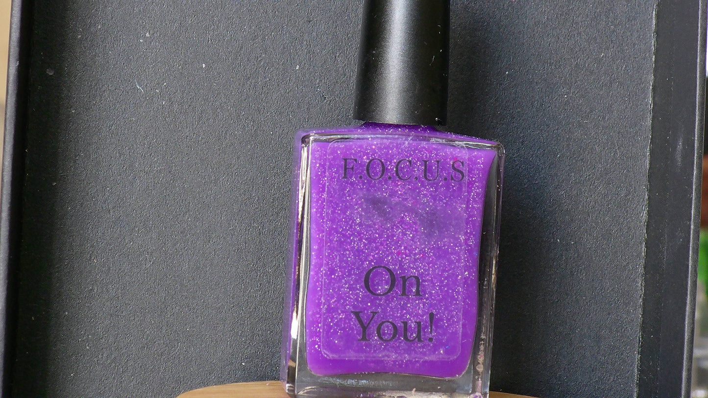 Color 56 PurBlu Color Change Nail Polish