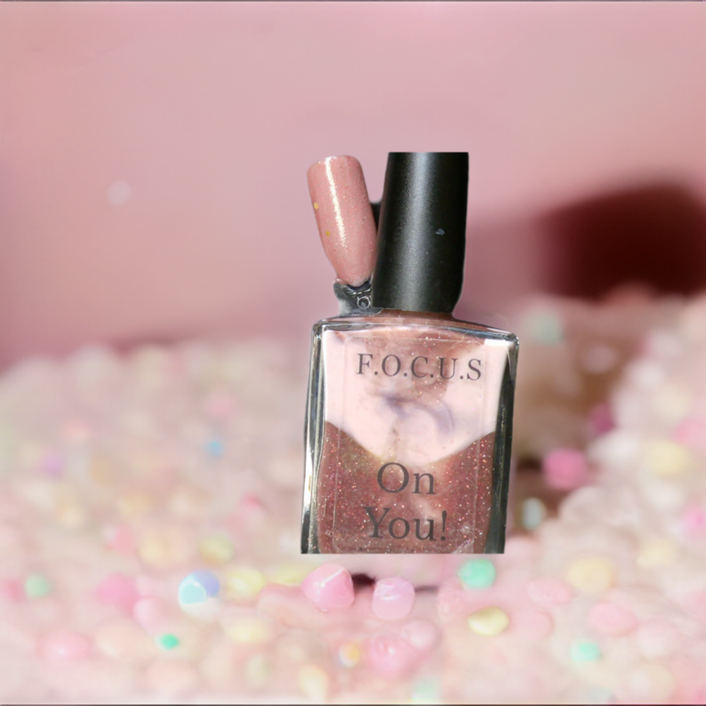 Color 54 ChocoMarsh Color Mix Line Nail polish