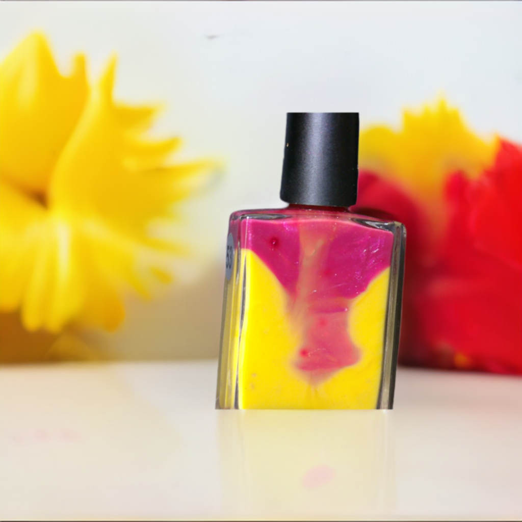 Color 53 Strawban Color Mix Line Nail Polish