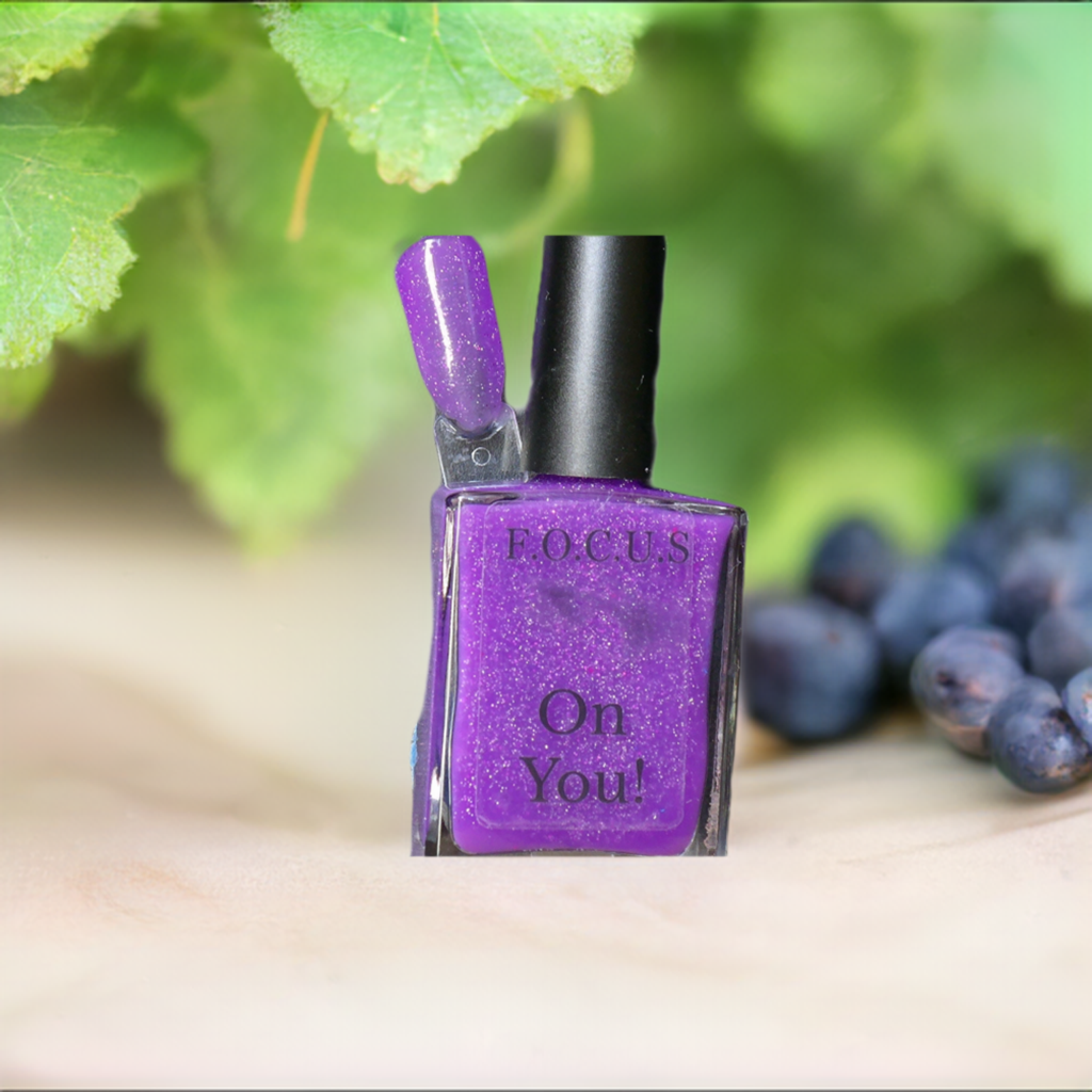 Color 56 PurBlu Color Change Nail Polish