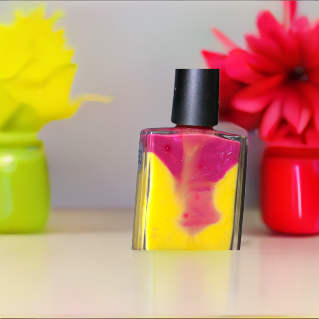 Color 53 Strawban Color Mix Line Nail Polish