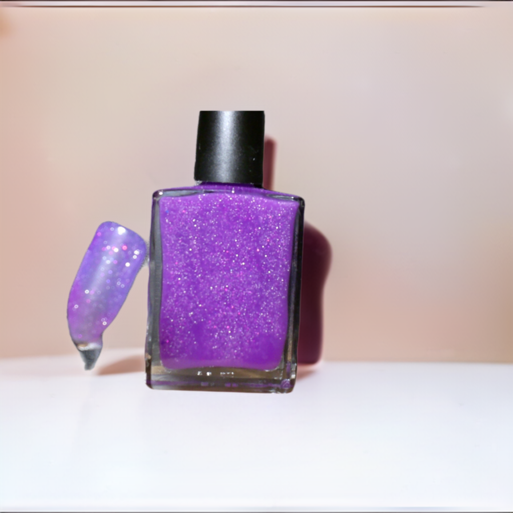 Color 56 PurBlu Color Change Nail Polish