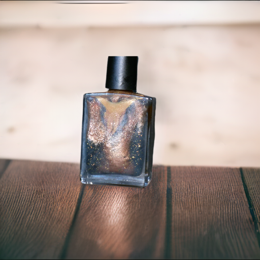 Color 57 CoalGold Color Mix Nail Polish