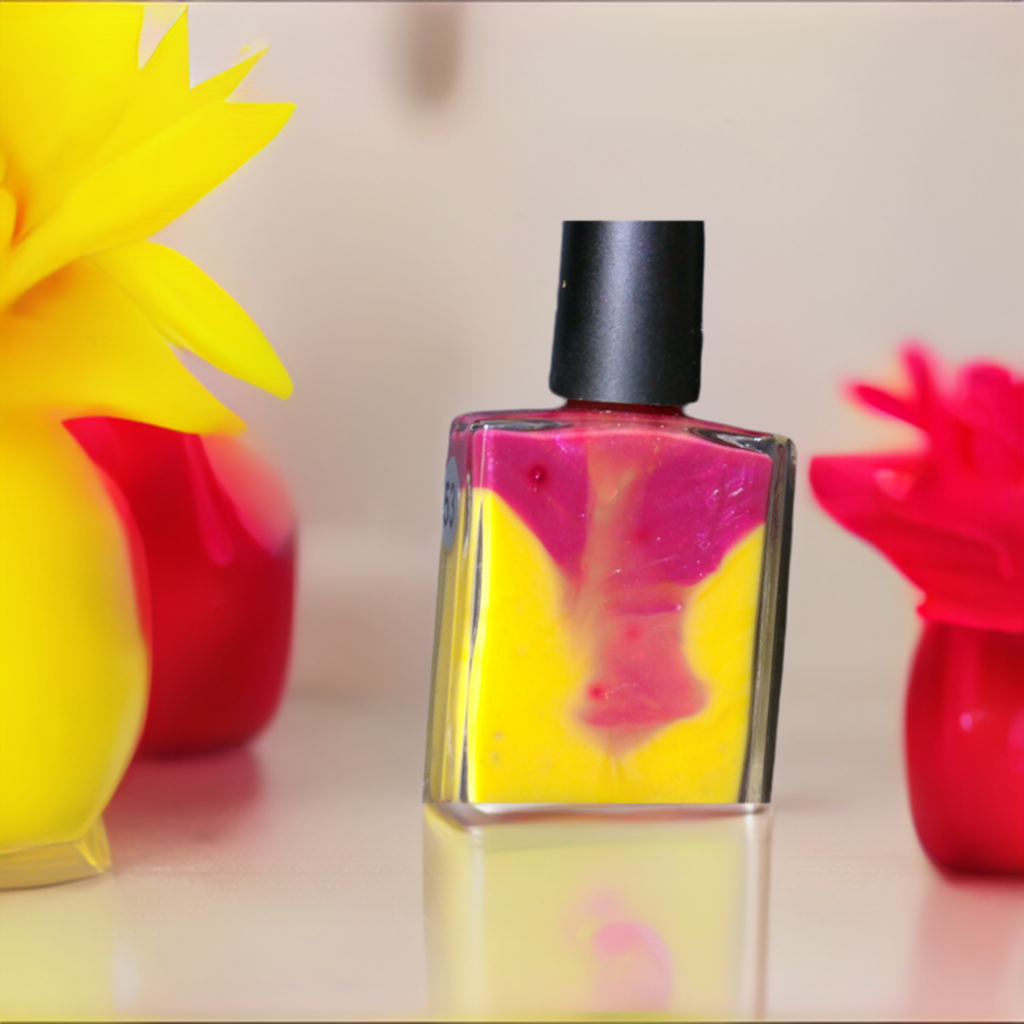Color 53 Strawban Color Mix Line Nail Polish