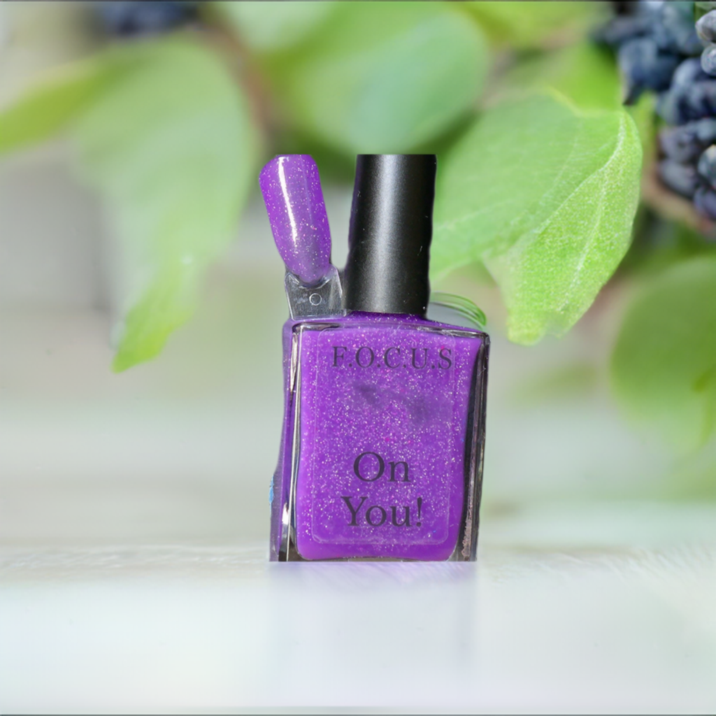 Color 56 PurBlu Color Change Nail Polish