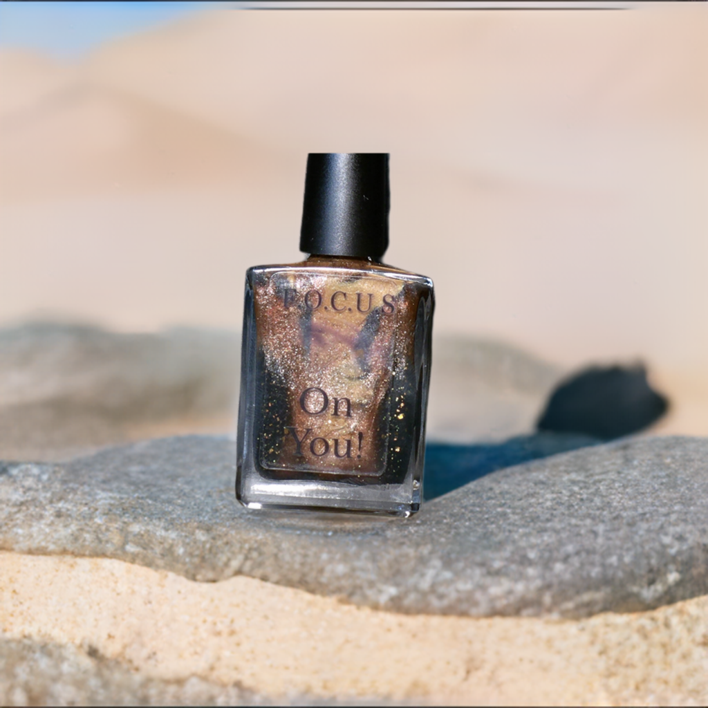Color 57 CoalGold Color Mix Nail Polish