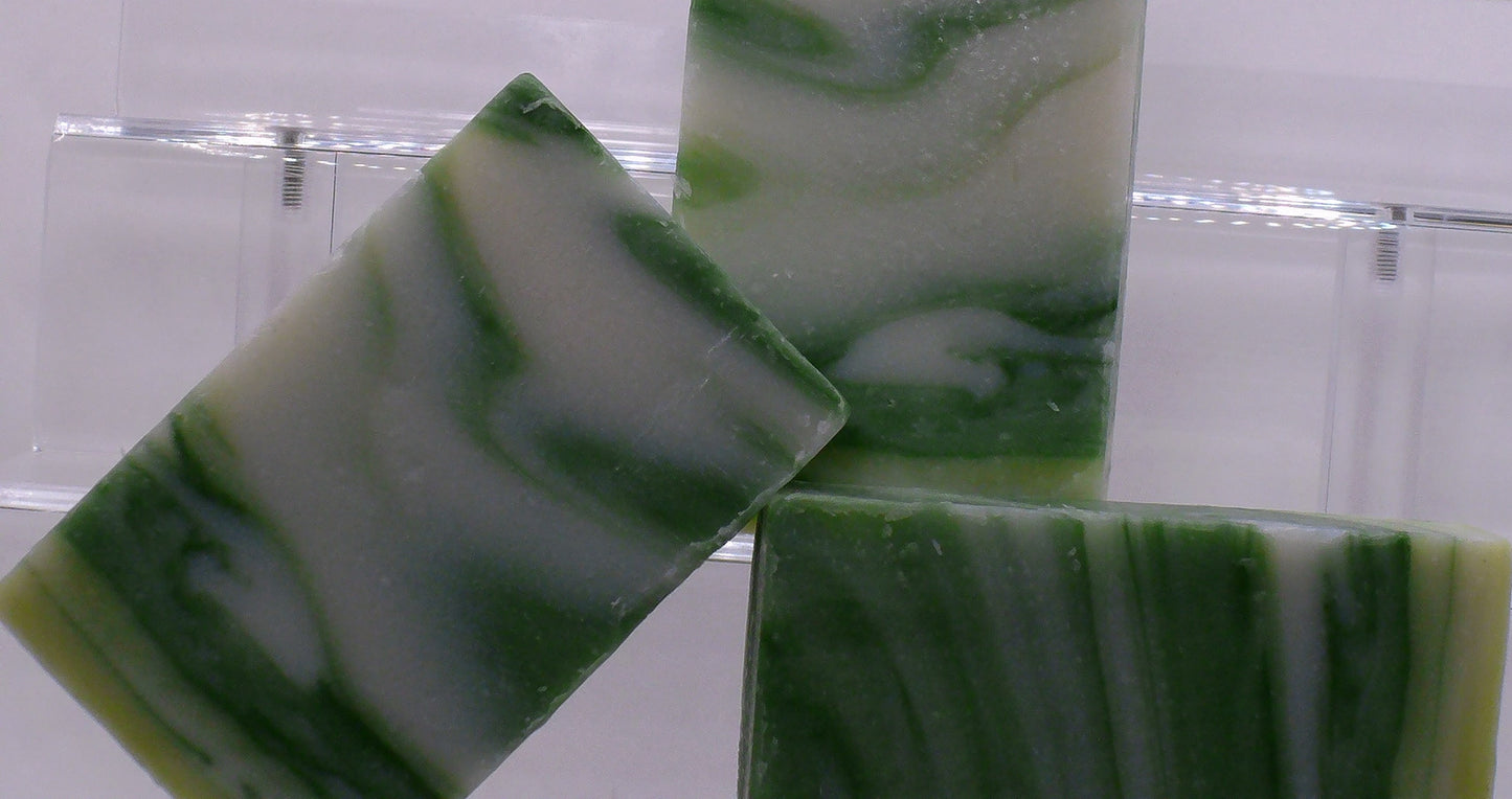 Standard Mint and White Tea Cold Process Soap