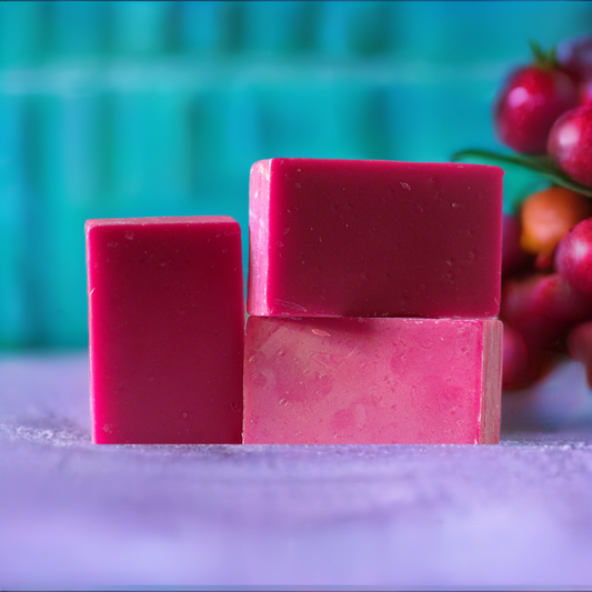 Standard Crazy for Cranberry soap bar